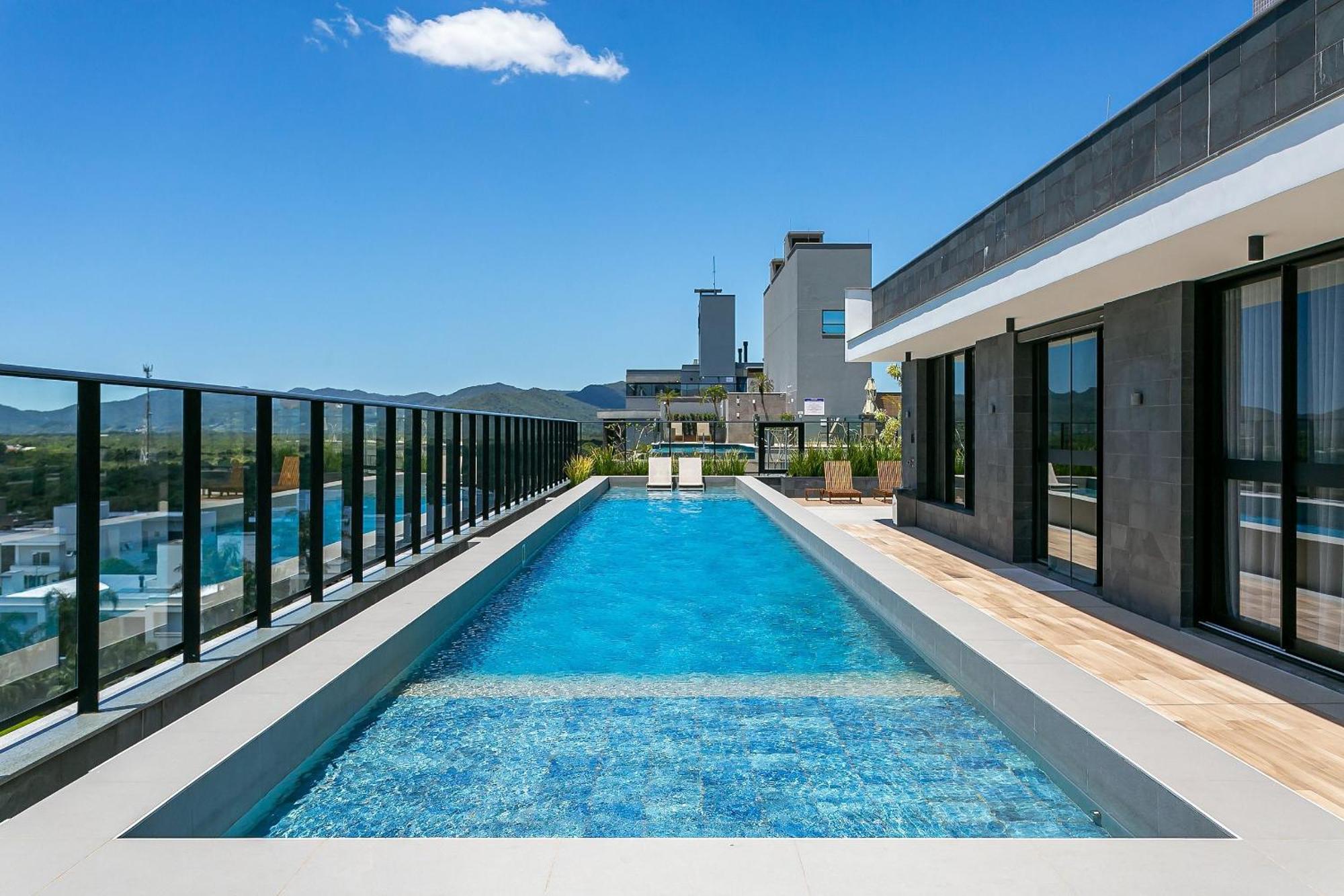 Wi-fi 300mb | Rooftop Com Piscina Em Jurere #ja15 Florianopolis